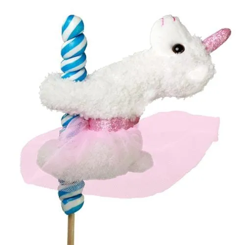 4" Alpaca on Candy Lollipop