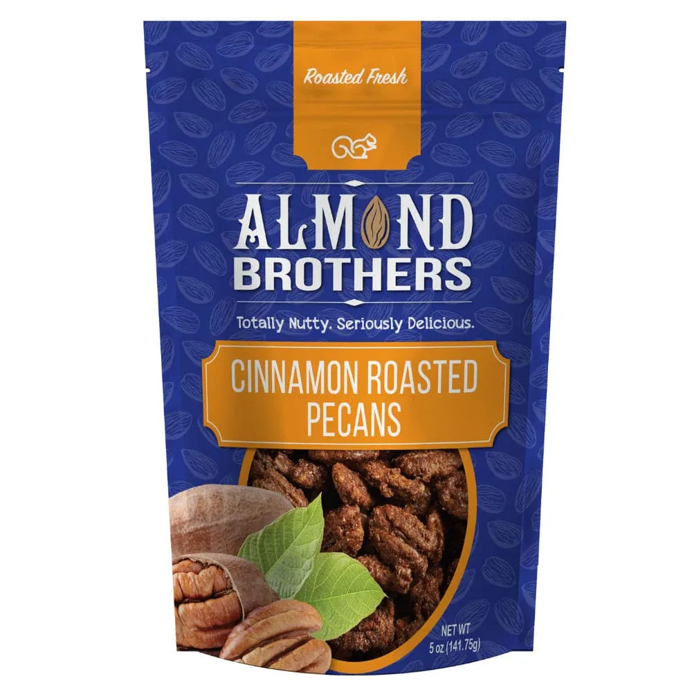 Almond Brothers - Cinnamon Roasted Pecans, 5 Oz