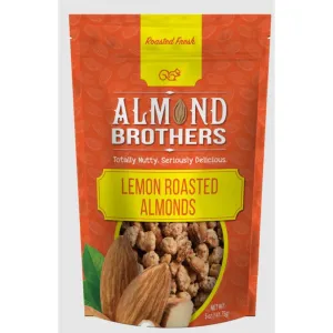 Almond Brothers - Lemon Roasted Almonds, 5 Oz