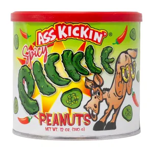 Ass Kickin' Spicy Pickle Peanuts