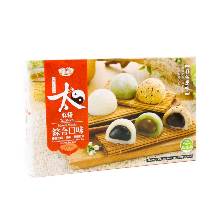 Assorted Mochi - Red Bean, Green Tea, Coconut 450g