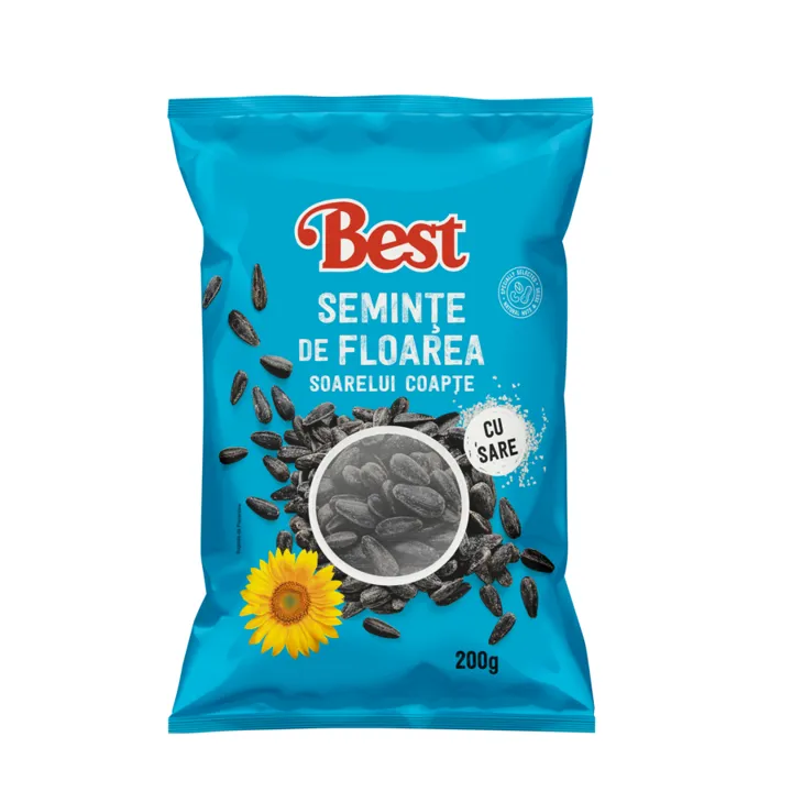 BEST Sunflower seeds roasted with salt 200g