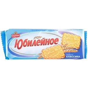 Biscuits "JUBILEE" Spartak with Sugar, 200g