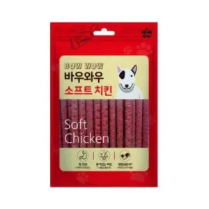 Bow Wow Dog Treat Soft Chicken Jerky 150g (BW1014)