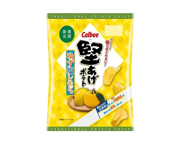 Calbee Chips Yuzu Salt Lemon