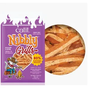 Catit Nibbly Grills Chicken & Scallop 30g