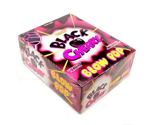 Charms Black Cherry Blow Pops