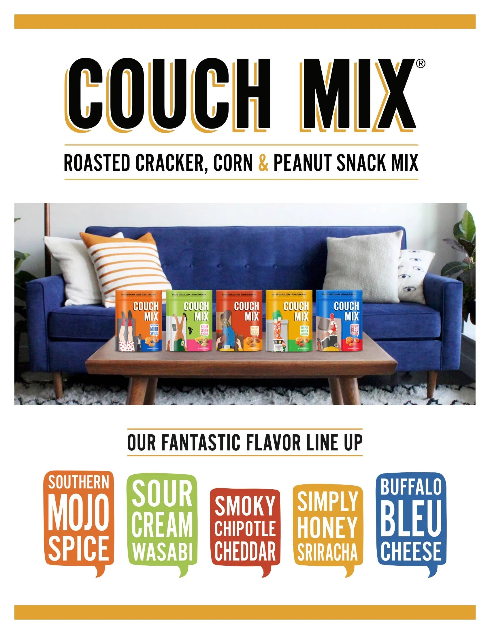 Couch Mix® - Sour Cream Wasabi, 5.5-oz