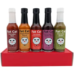 Create Your Own 5-Bottle Hot Sauce Gift Box