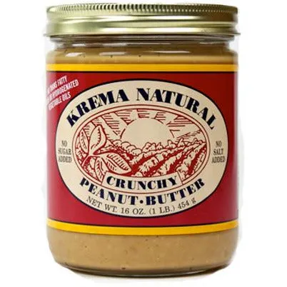 Crunchy Natural Peanut Butter