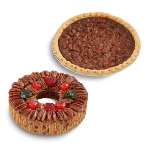 DeLuxe® Fruitcake & Pecan Pie Bundle