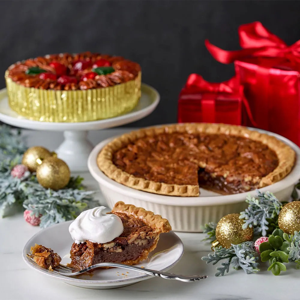 DeLuxe® Fruitcake & Pecan Pie Bundle