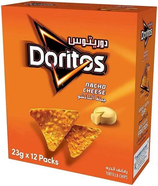 DORITOS CHIPS NACHO CHEESE 23GM