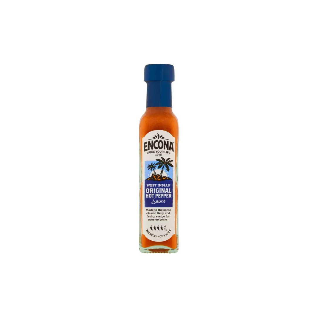 Encona West Indian Original Hot Pepper Sauce 142ML