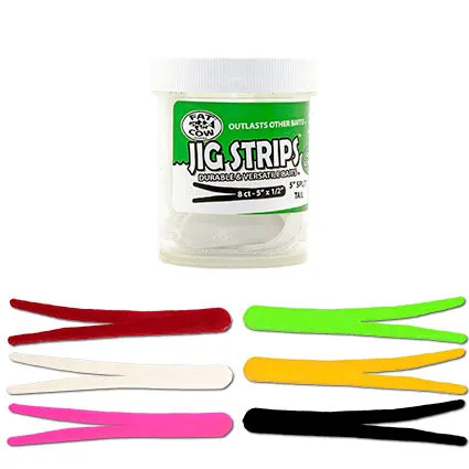 Fat Cow Split Tail 5" Jig Strips