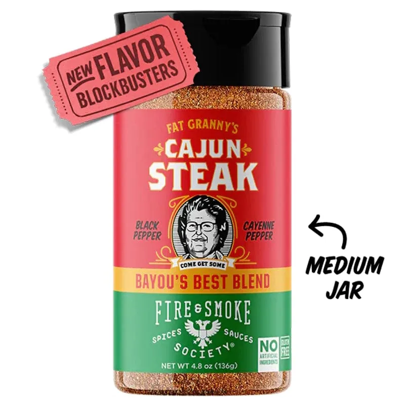 Fire & Smoke Society | Fat Granny's Cajun Steak