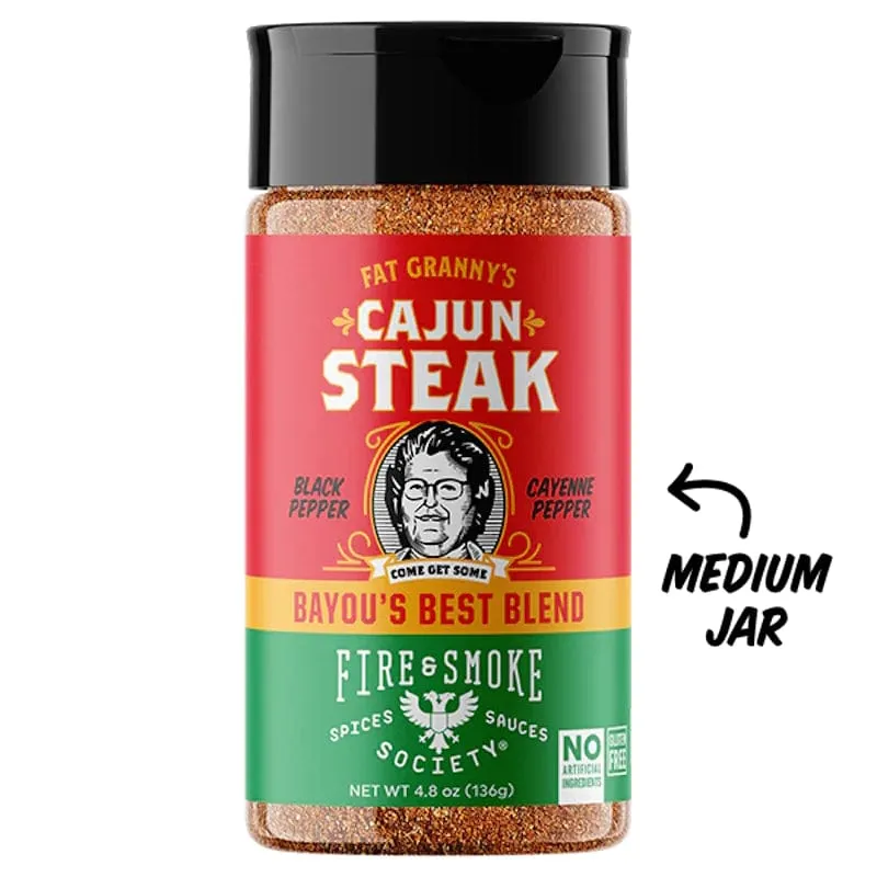 Fire & Smoke Society | Fat Granny's Cajun Steak