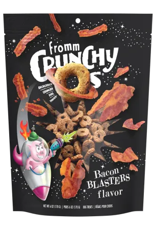 Fromm Crunchy O's Bacon Blasters Dog Treats