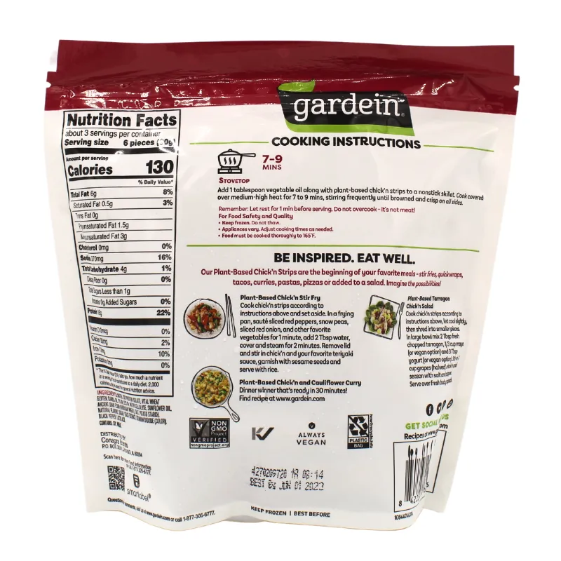 Gardein Plant-Based Chik'n Strips 10oz