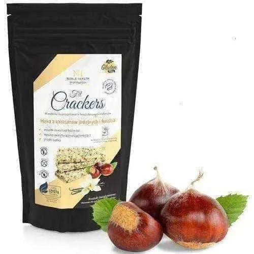 Gluten free crackers flour of chestnuts and vanilla powder 250g