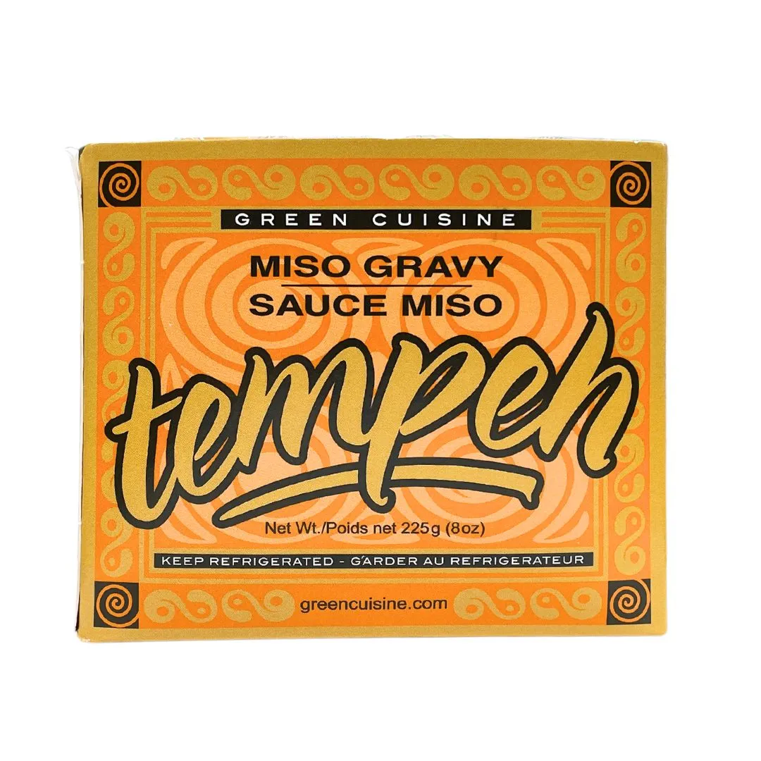 Green Cuisine: Tempeh - Miso Gravy (225g)