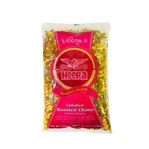 Heera Unsalted Roasted Chana (Roasted Chickpeas) 700g