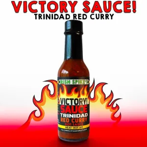 Irish Spikes Victory Sauce Trinidad Red Curry Hot Sauce