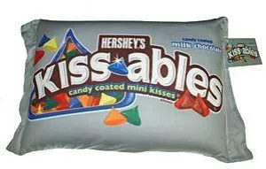 Kissables Squishy Neck Roll Pillow