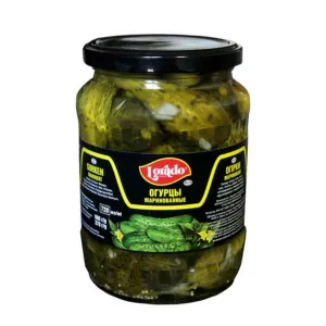 Lorado Pickled Cucumbers 6-9 cm, 670g