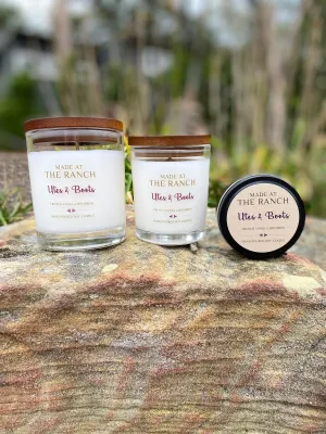 Made At The Ranch Soy Candle Black Scent Sampler - Utes and Boots