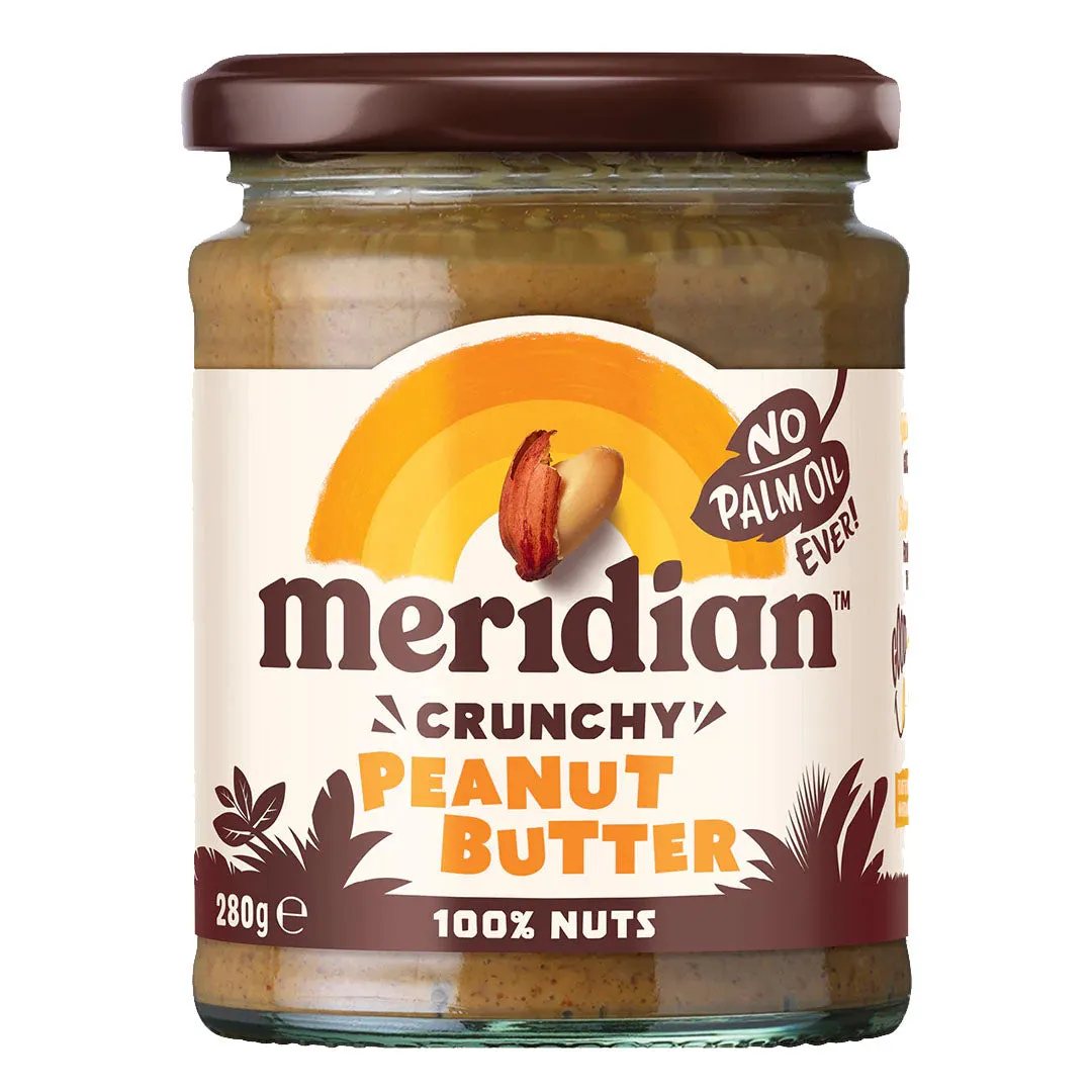 Meridian Crunchy Peanut Butter 280g