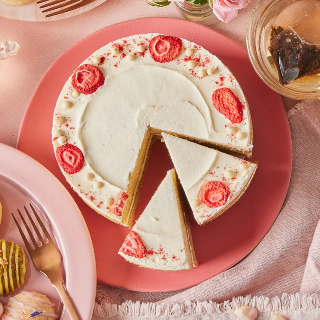 Mother's Day Victoria Strawberry Sponge Cake