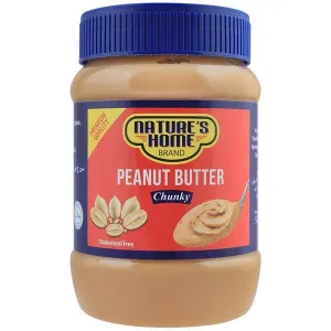 NATURE`S HOME PEANUT BUTTER CHUNKY 510G