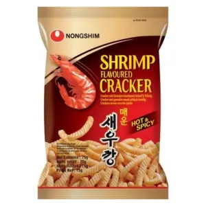 Nongshim Shrimp Crackers Hot & Spicy