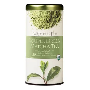 Organic 100% Double Green Matcha Tea