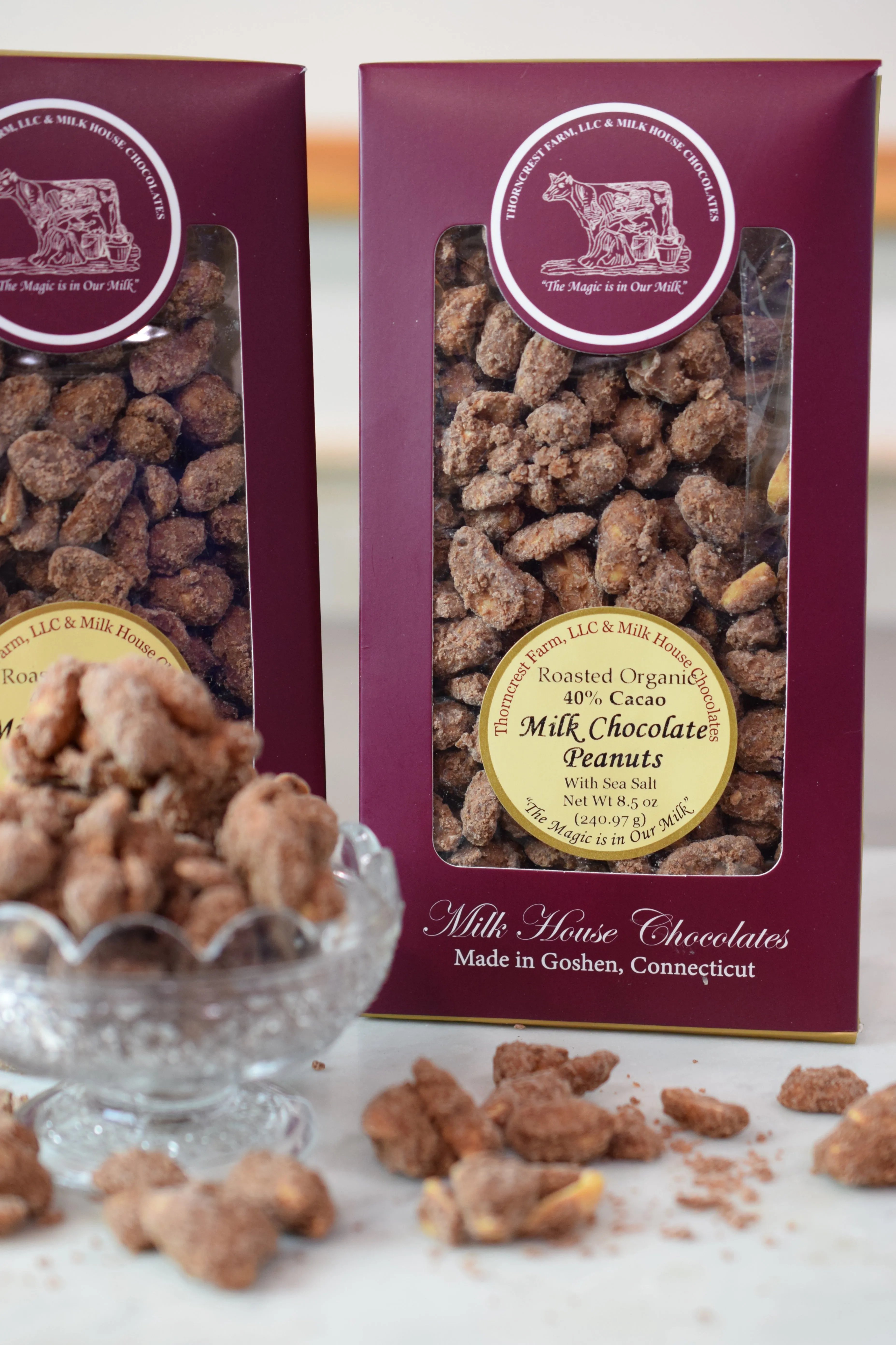 Organic Roasted Milk Chocolate Covered Peanuts