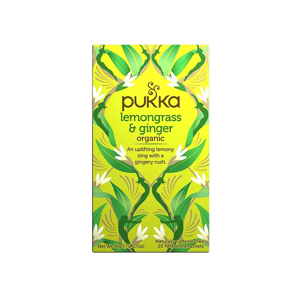 Pukka Lemongrass & Ginger Tea 20 Bags