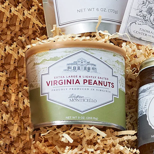 Salted Roasted Virginia Peanuts 9 oz.