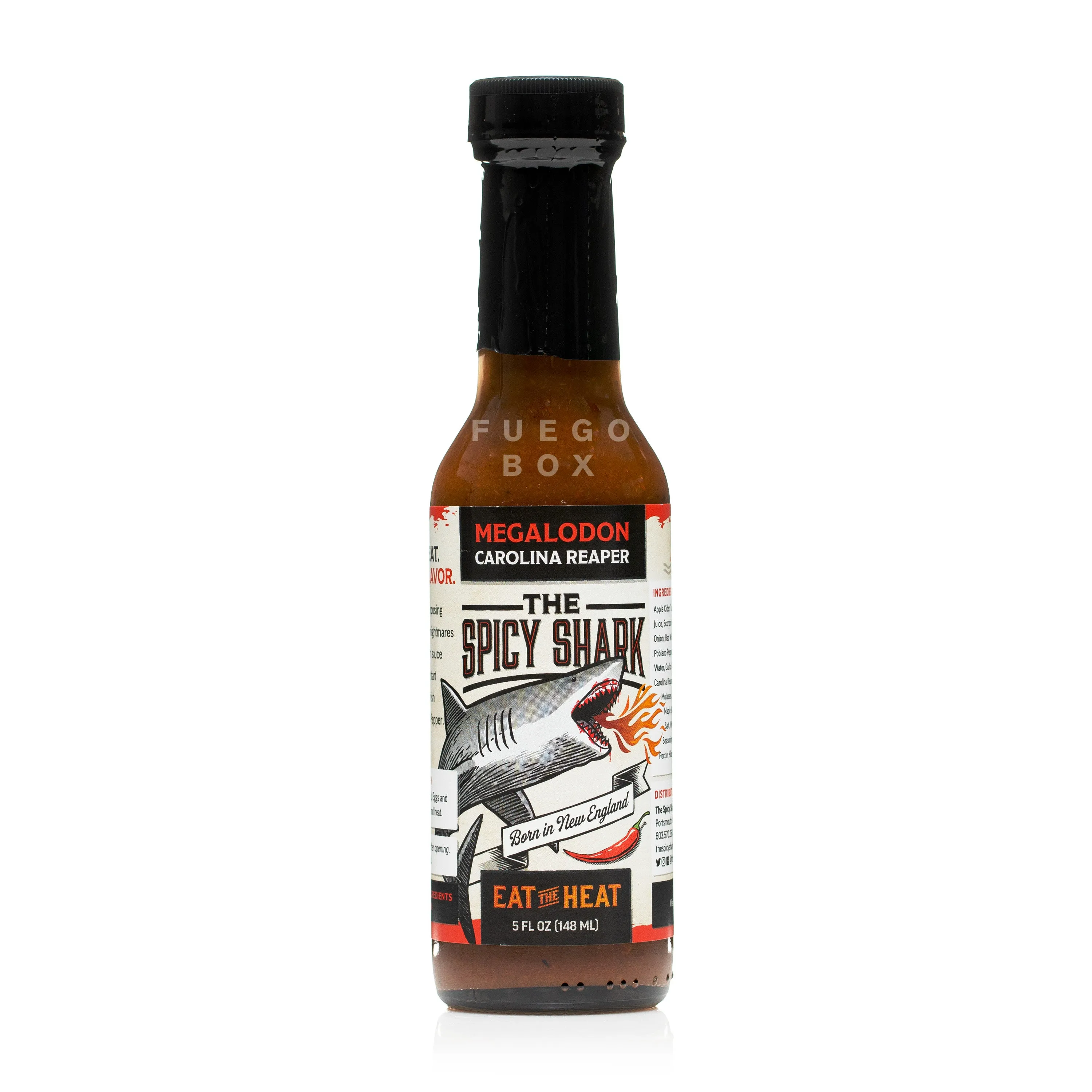 The Spicy Shark Megalodon Hot Sauce