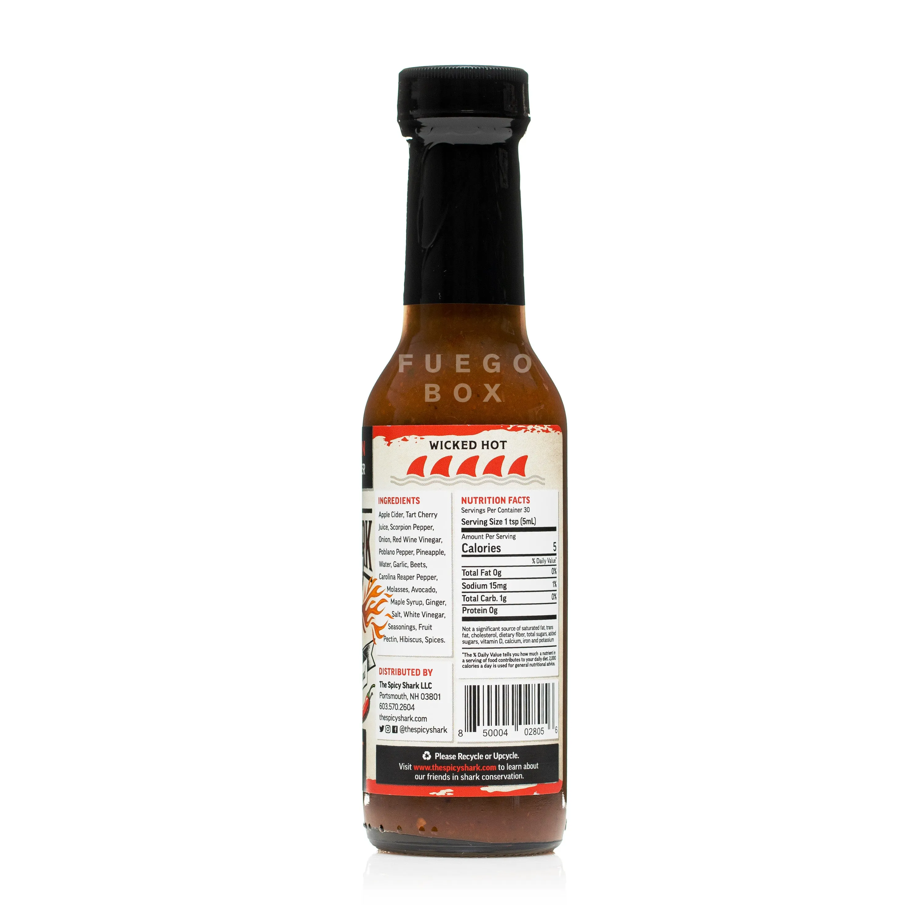 The Spicy Shark Megalodon Hot Sauce