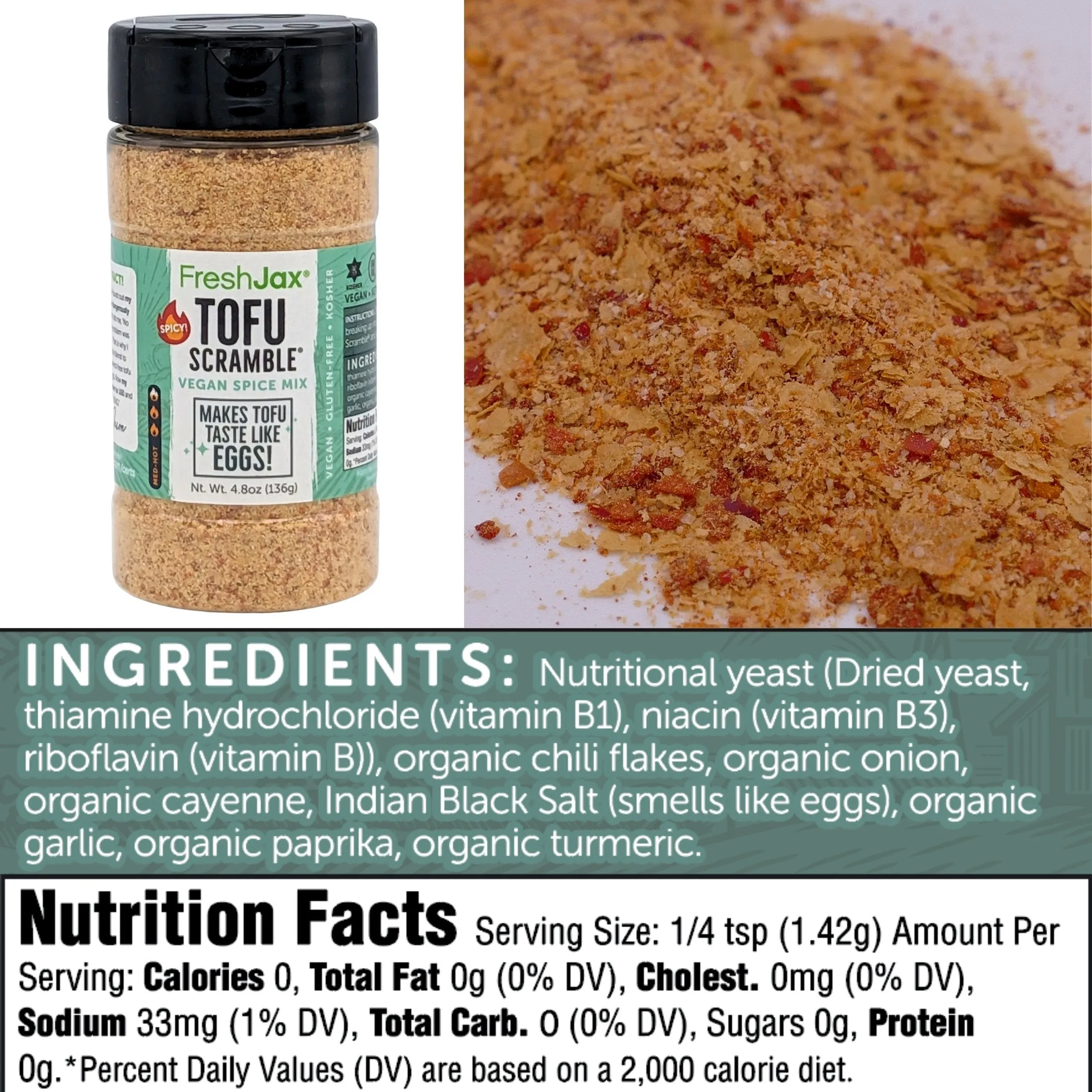 Tofu Scramble® Spicy Seasoning