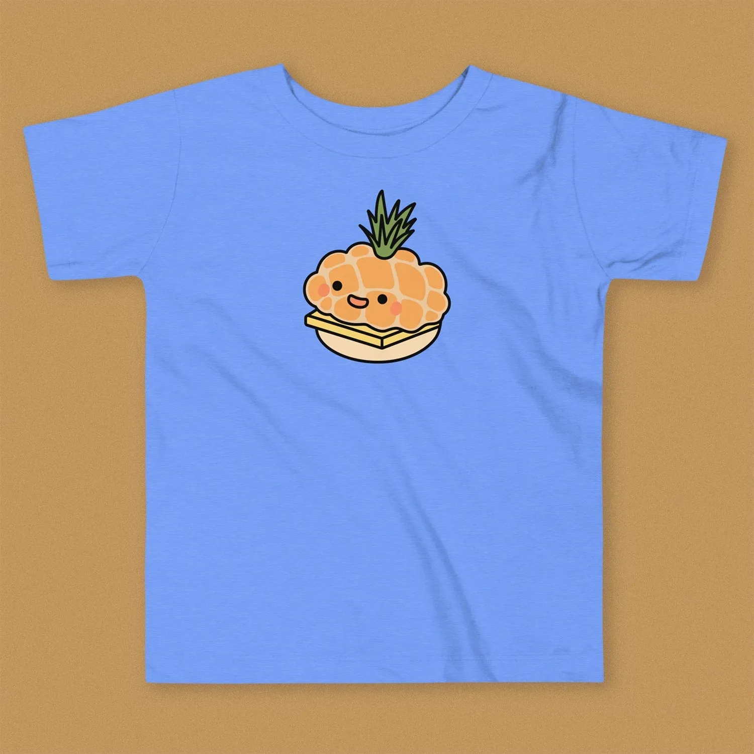 Tropical Pineapple Bun Toddler T-Shirt