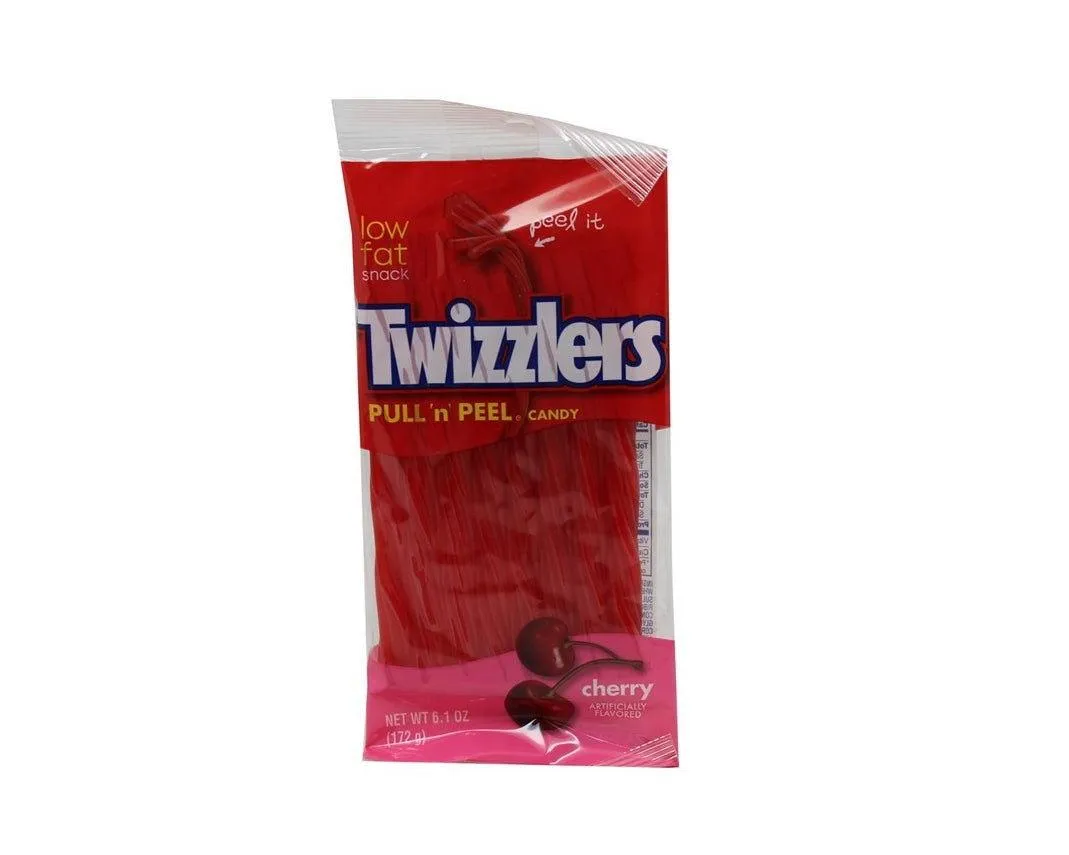 Twizzlers Pull and Peel Red Cherry Licorice