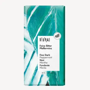 Vivani Organic Dark Peppermint Chocolate