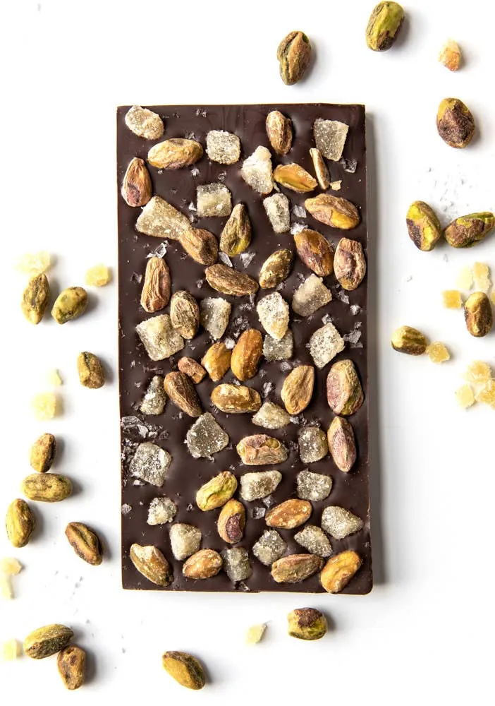 Wildwood Chocolate Ginger Pistachio Bar